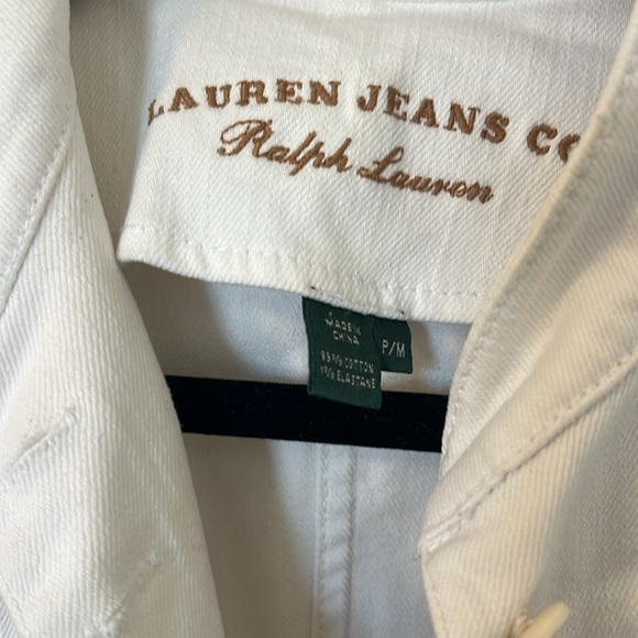 Ralph Lauren jacket white medium petite - Picture 3 of 6